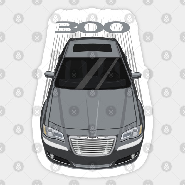 Chrysler 300C 2011-2014 - Grey Sticker by V8social